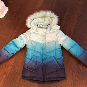 Justice winter jacket fully lined with fleece size girls 7/8
